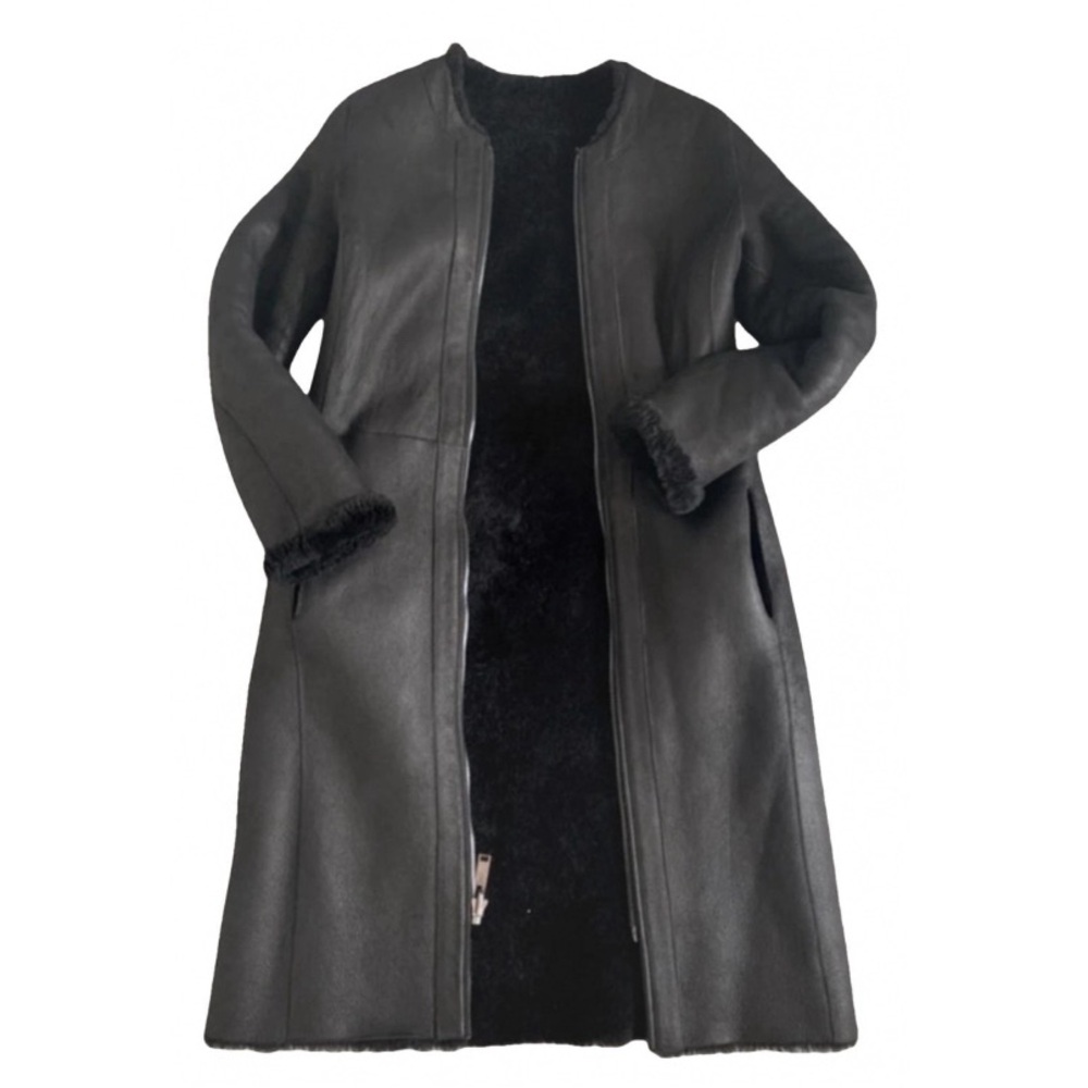Massimo Dutti Shearling Coat